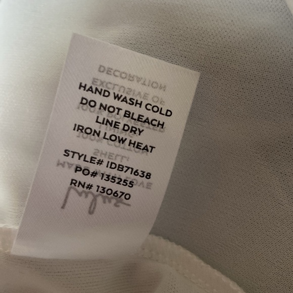 Lulu’s dress sz XS blue white floral racer back nwt - Picture 11 of 11